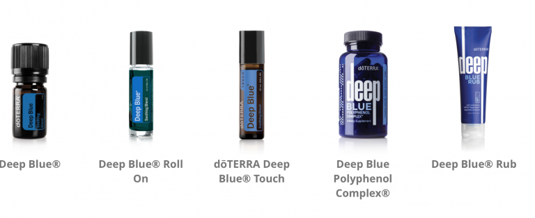 Deep Blue Oil and Cream