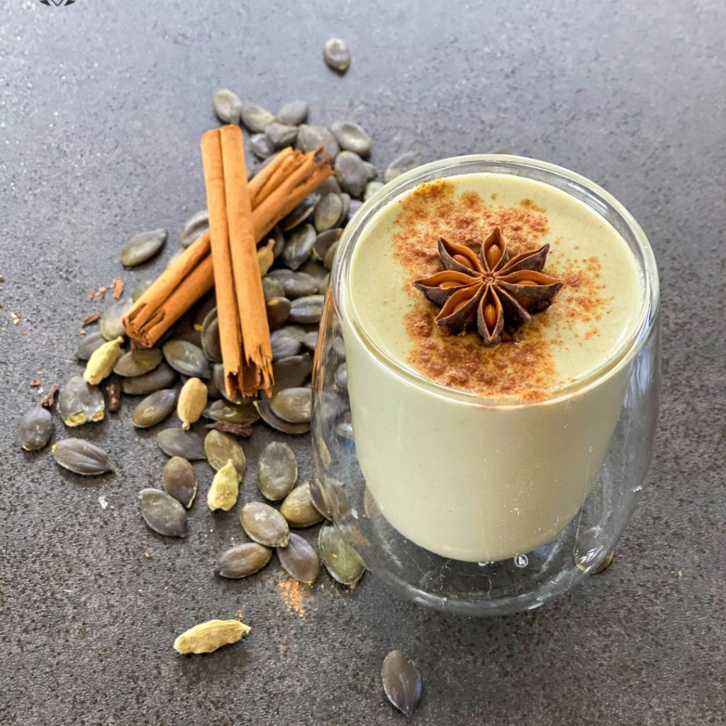 Pumpkin Seed Chai Latte