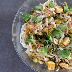 rice noodles a la ayurveda