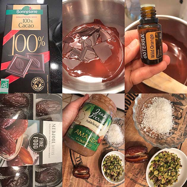 Chocolate covered dates recipe