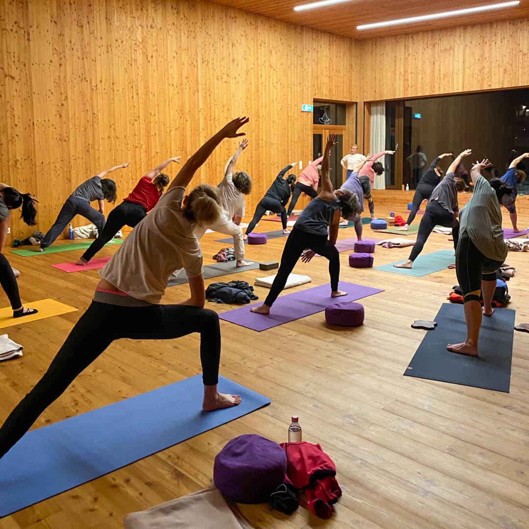 winter yoga retreat switzerland