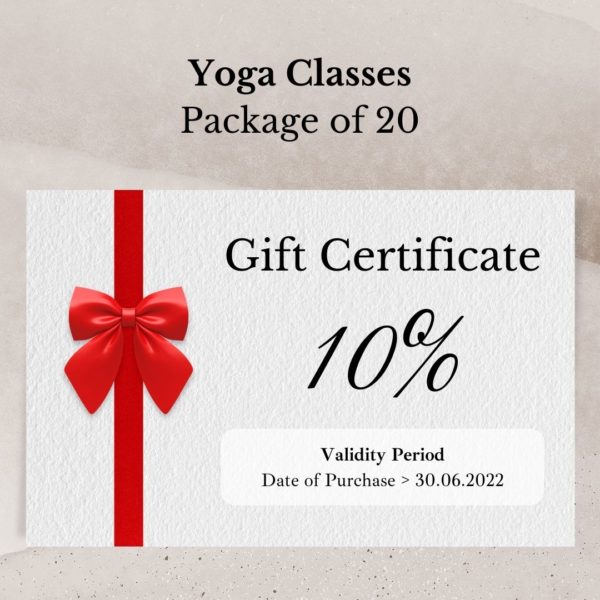 20 yoga classes with discount