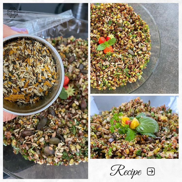 Quinoa & Mung Bean Salad