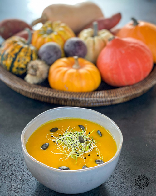 Pumpkin & Vegetables Soup