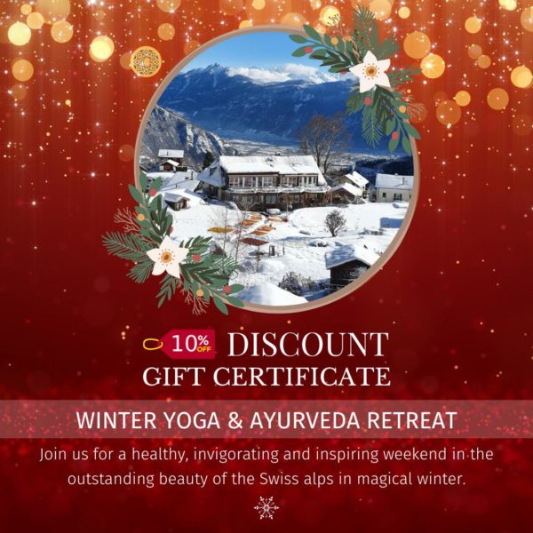 winter retreat gift certificate