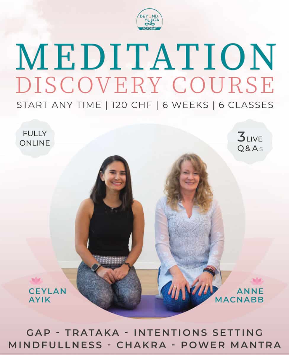 meditation course sign up visual