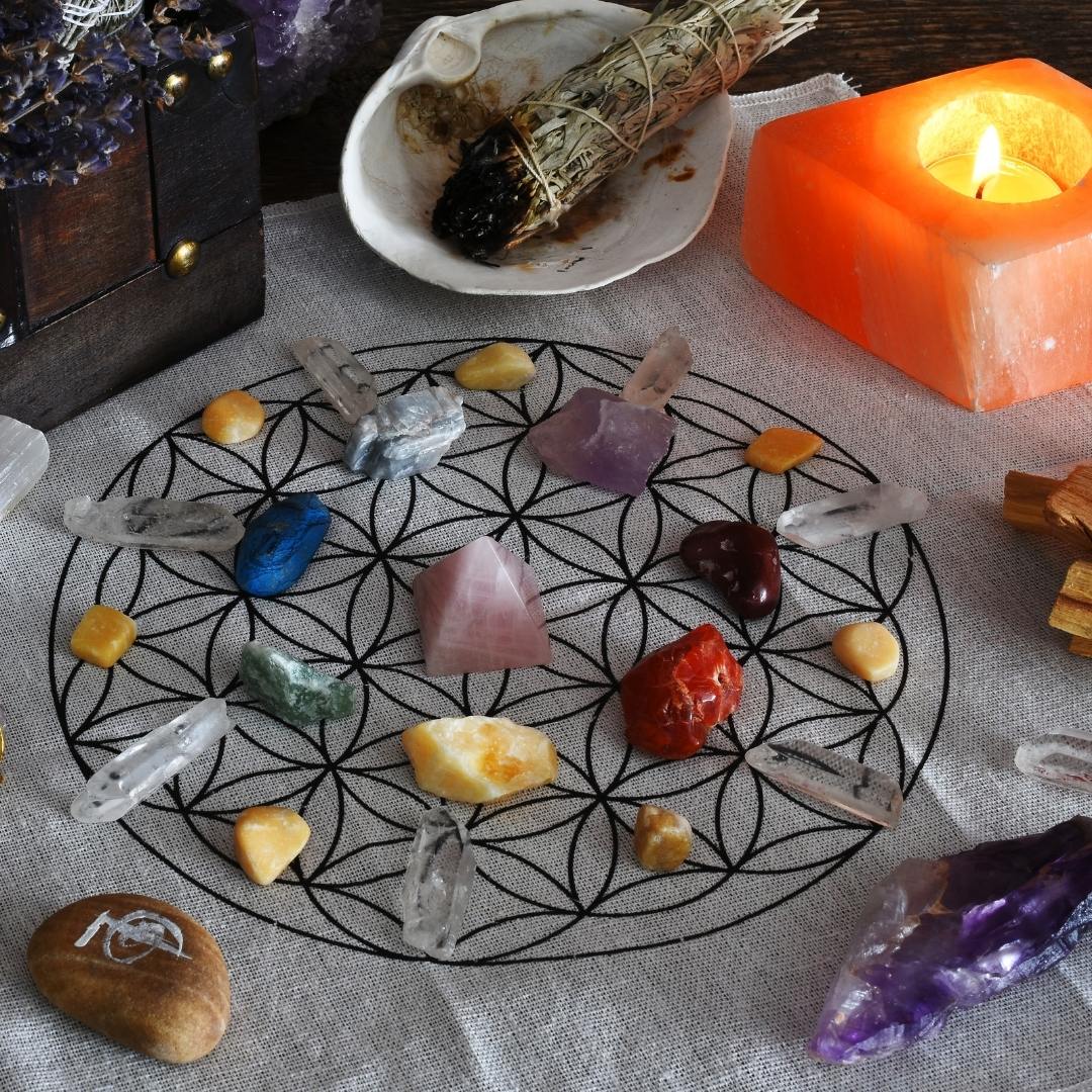 heart chakra healing grid