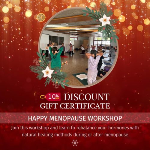 Happy Menopause Gift Certificate