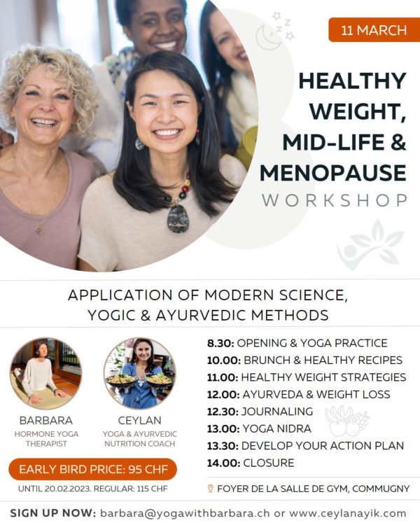 healthy weight and mid-life workshop