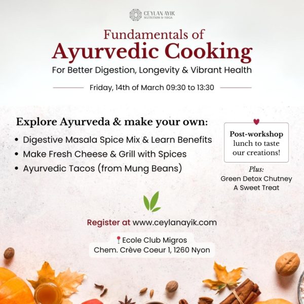Cooking Class March 2025