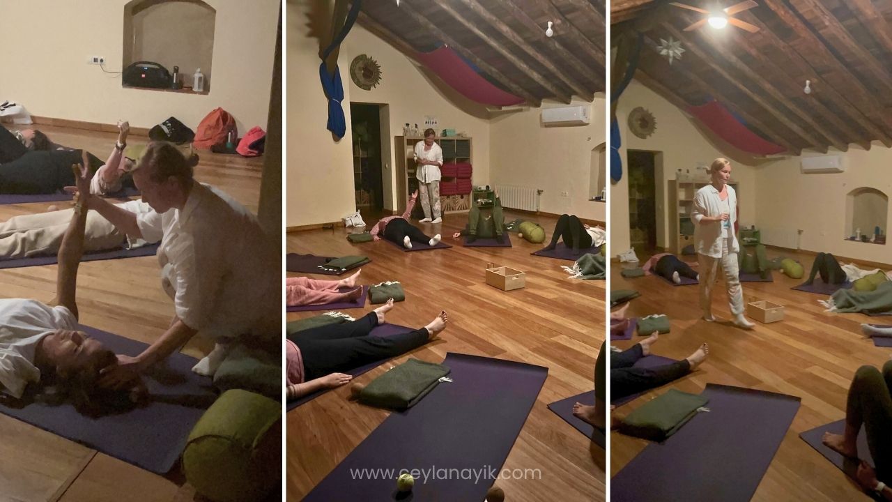 yoga retreat massage