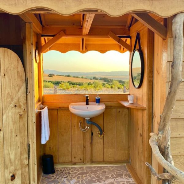yurt bathroom