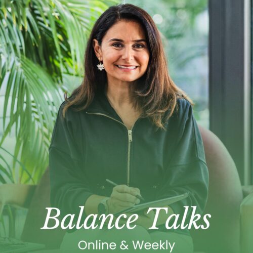 Weekly Balance Talks - Free