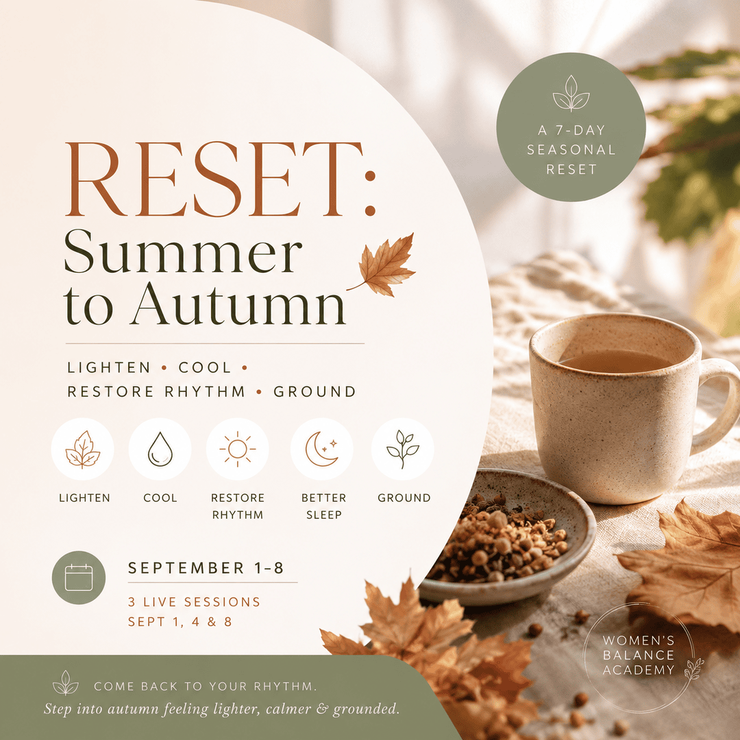 RESET: Summer to Autumn