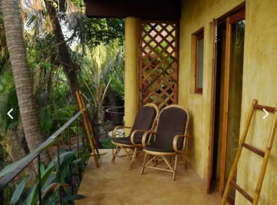 Riverview 3 terrace at Ashiyana Yoga Centre