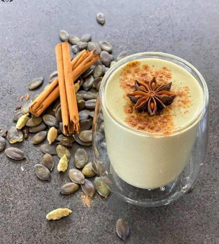 Pumpkin Seed Chai Latte